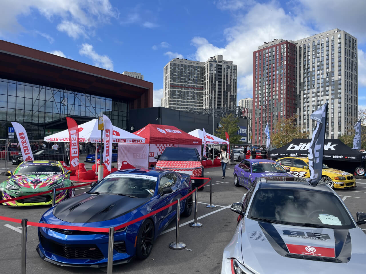 FIRST × Bitlook на Kyiv Car Fest: поддержка авто-комьюнити и драйва дрифта